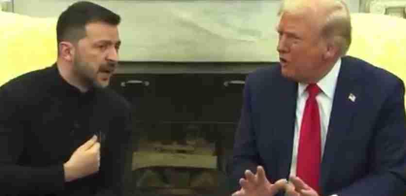 صدر ڈونالڈ  ٹرمپ اور یوکرائن صدر کے مابین لفظی وار