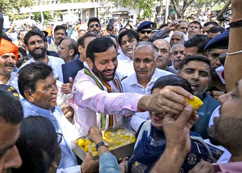 بی جے پی نے ہریانہ کے مقامی انتخابات میں کلین سویپ کیا، 10 میں سے 9 سیٹوں پر جیت، کانگریس کو ہڈا گڑھ میں شکست